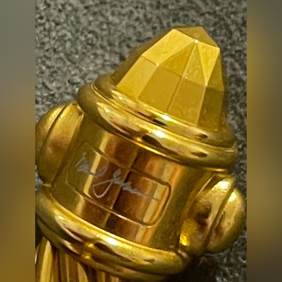 NWT Discontinued DAVID YURMAN Amber Gold 10 mm Aluminum Renaissance Cable Bangle - Picture 5 of 7